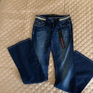 New Virgin Only Blue Woman Denim Jeans size 26